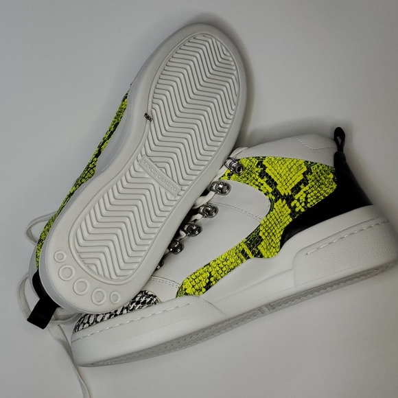 Vince Camuto Fashion neonhigh tops sneakers - Picture 6 of 12